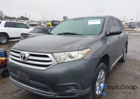 2012 Toyota Highlander z USA, uszkodzony, nr VIN 5TDZA3EH4CS017437